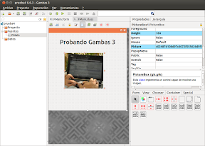 Probando Gambas 3 en Ubuntu