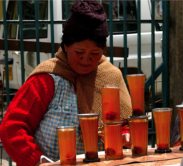 Cholitas comerciantes