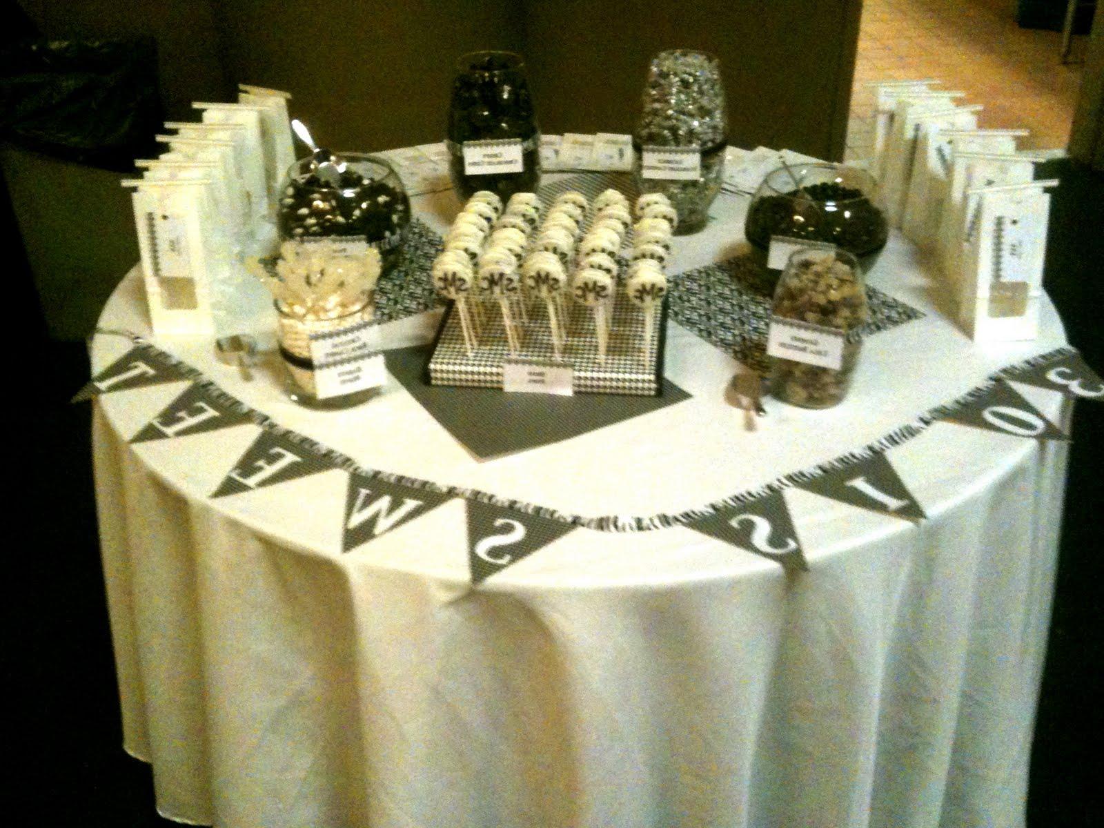 Black and White Candy Bar