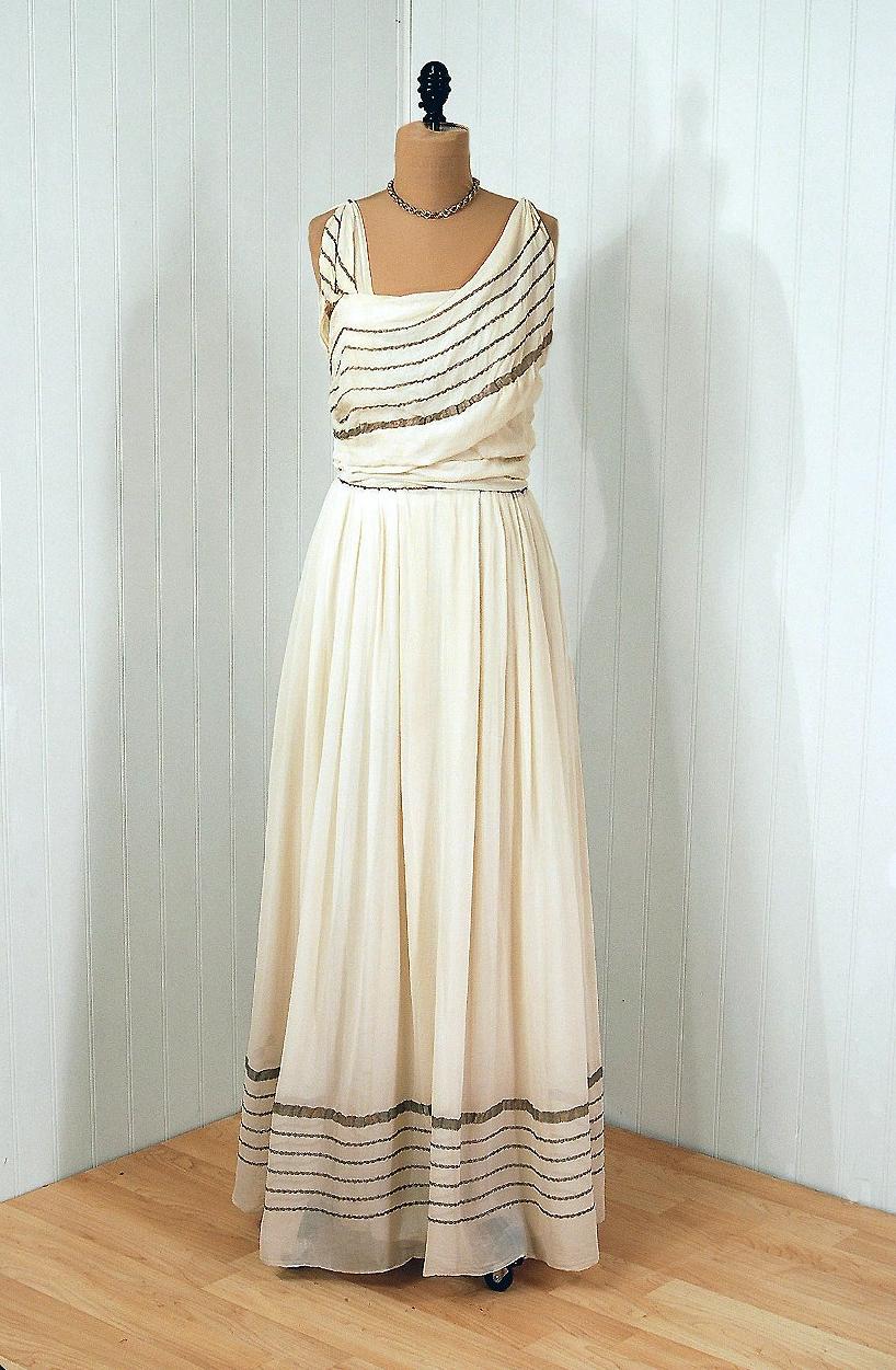 Asymmetric Grecian-Goddess