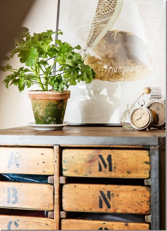 Camera Stile Loft Industriale e Shabby Chic