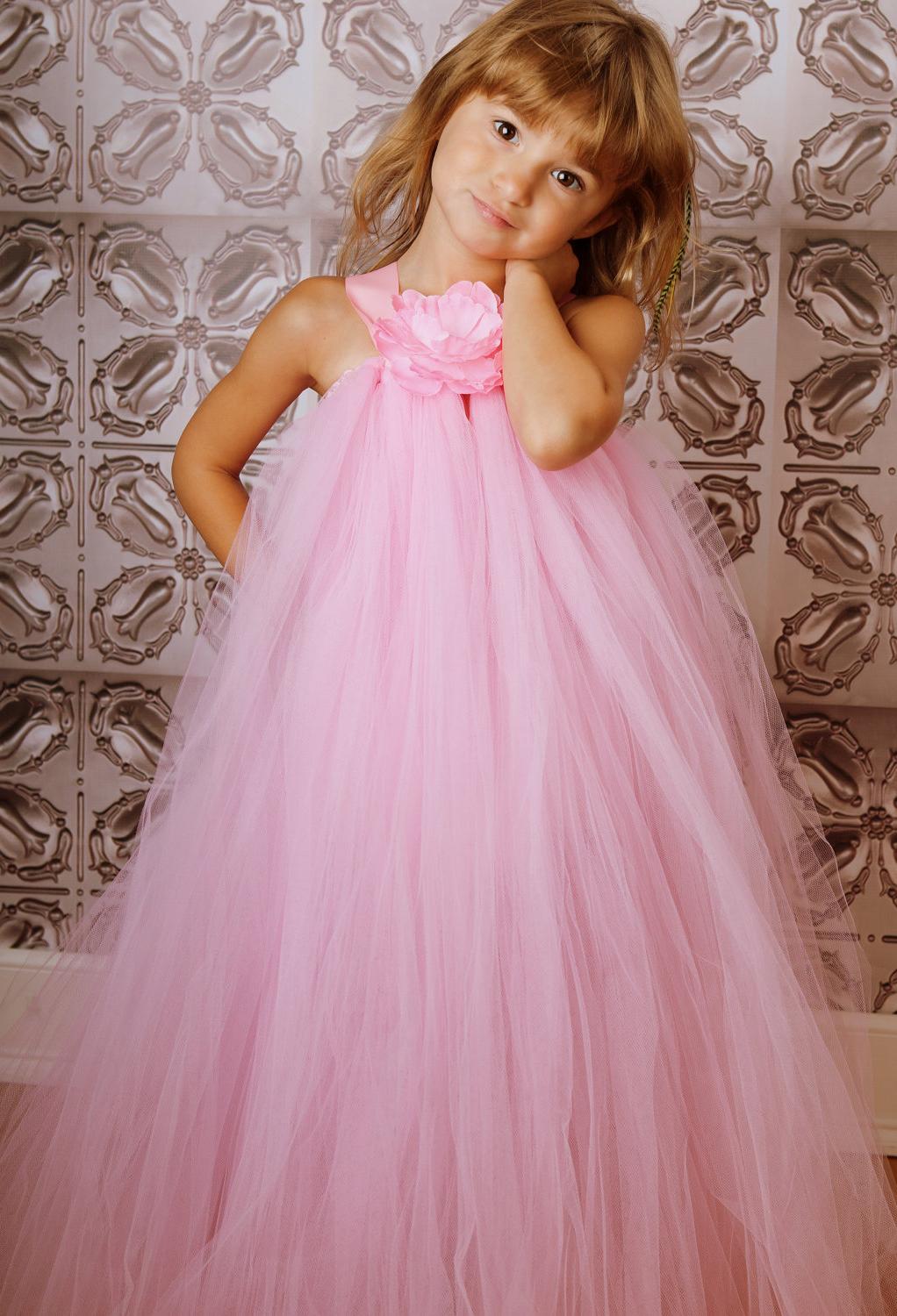 Flower Girl Tutu Dress in Pink