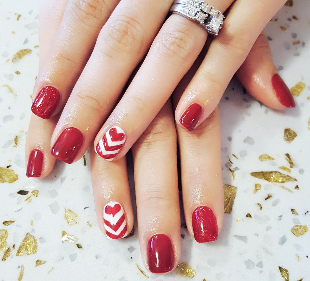 Nail Art Designs For Valentine's Day | Daily Nail Art And Design