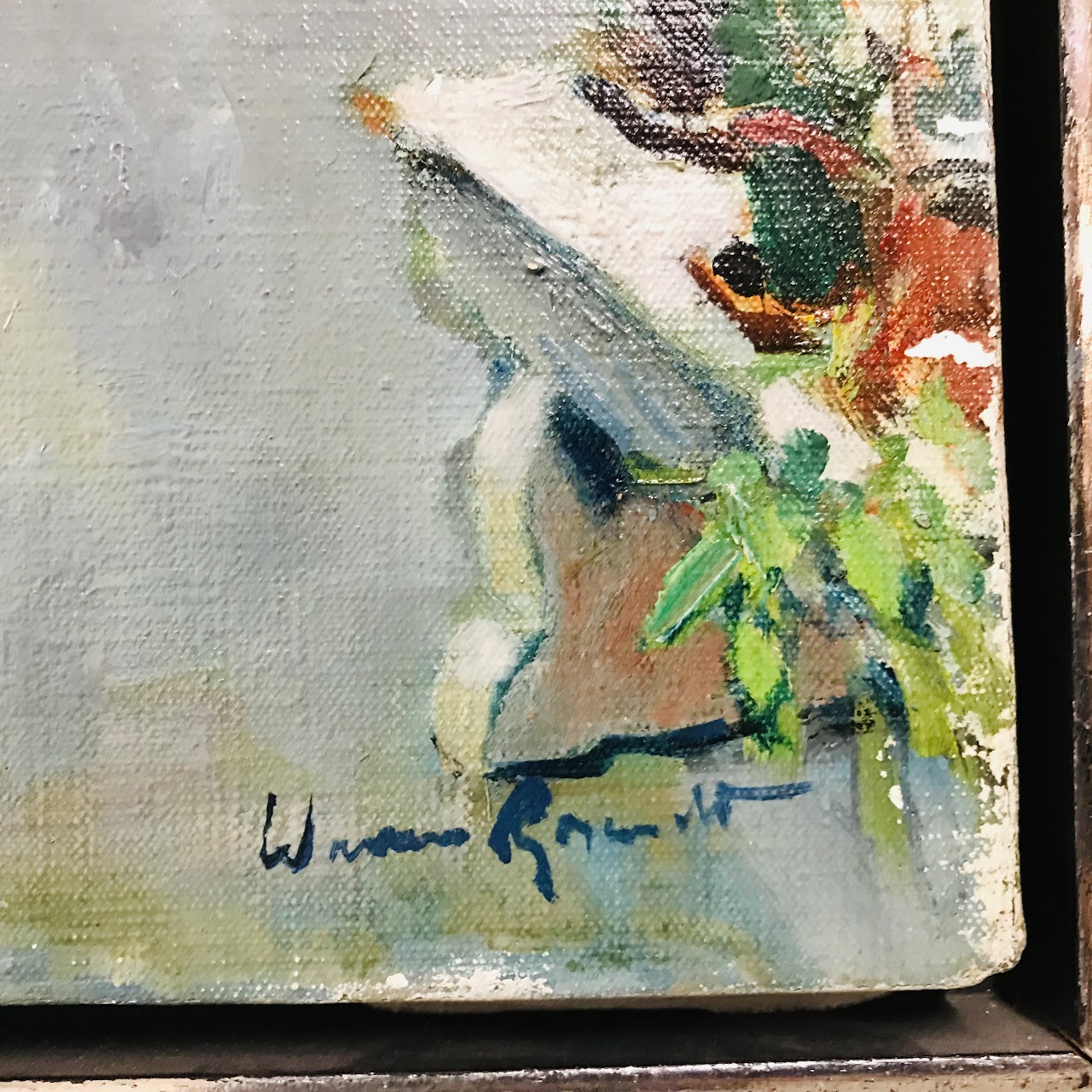 Warren Brandt Signed Oil Painting