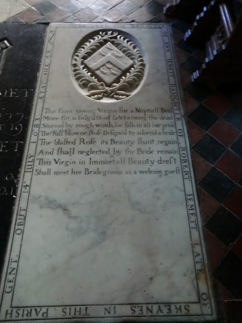 CIMG9369 Ann Jemett tombstone, Edenbridge church