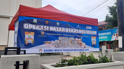 DPW Disperindag Aceh Gelar Operasi Pasar Murah