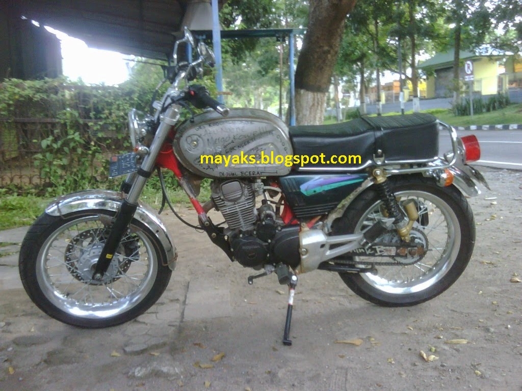 honda tiger modifikasi ducati