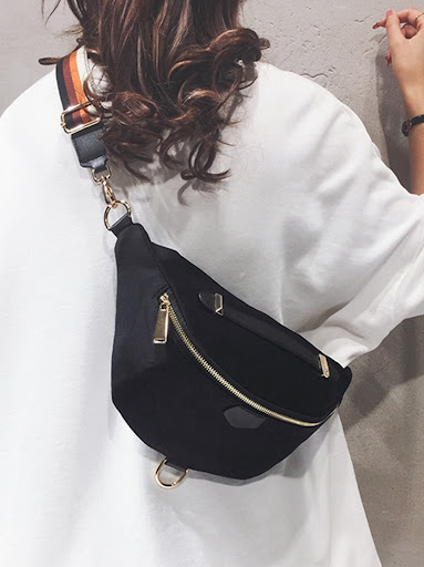 Title 2, Oxford Cloth Fashion Casual Waist Bag, One Shou...