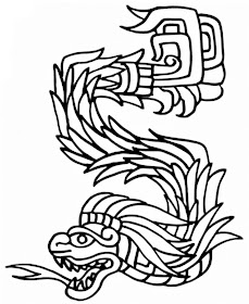 images The Feathered Serpent coloring pages