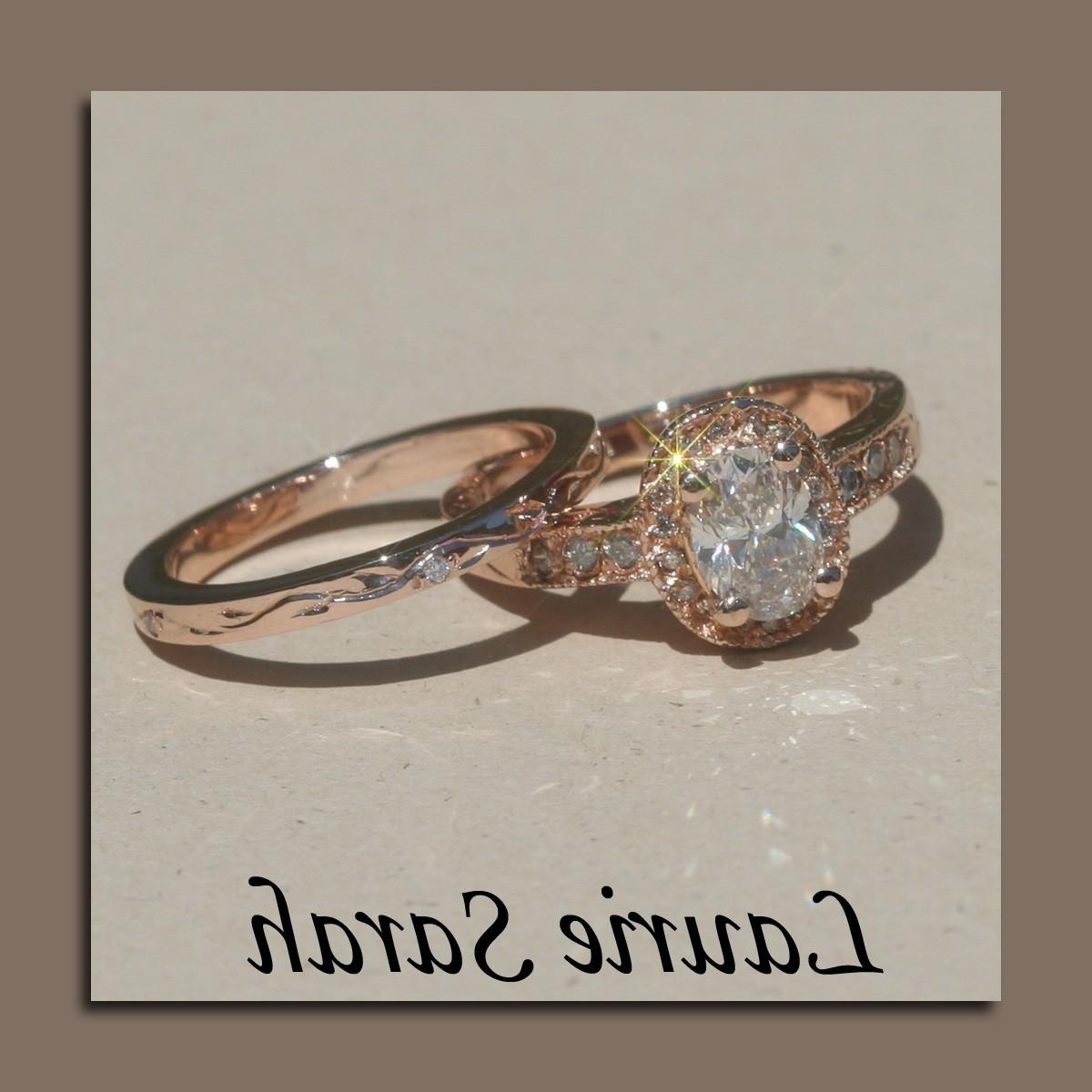 Two Tone Gold Diamond Ring