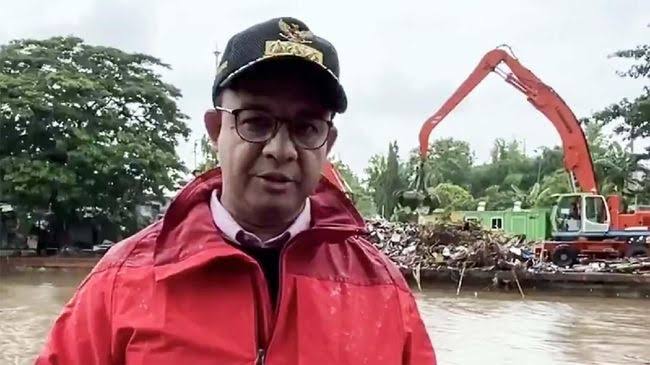 Anies: Banyak Tempat yang Enggak Pernah Banjir, Sekarang Banjir Anies: Banyak Tempat yang Enggak Pernah Banjir, Sekarang Banjir