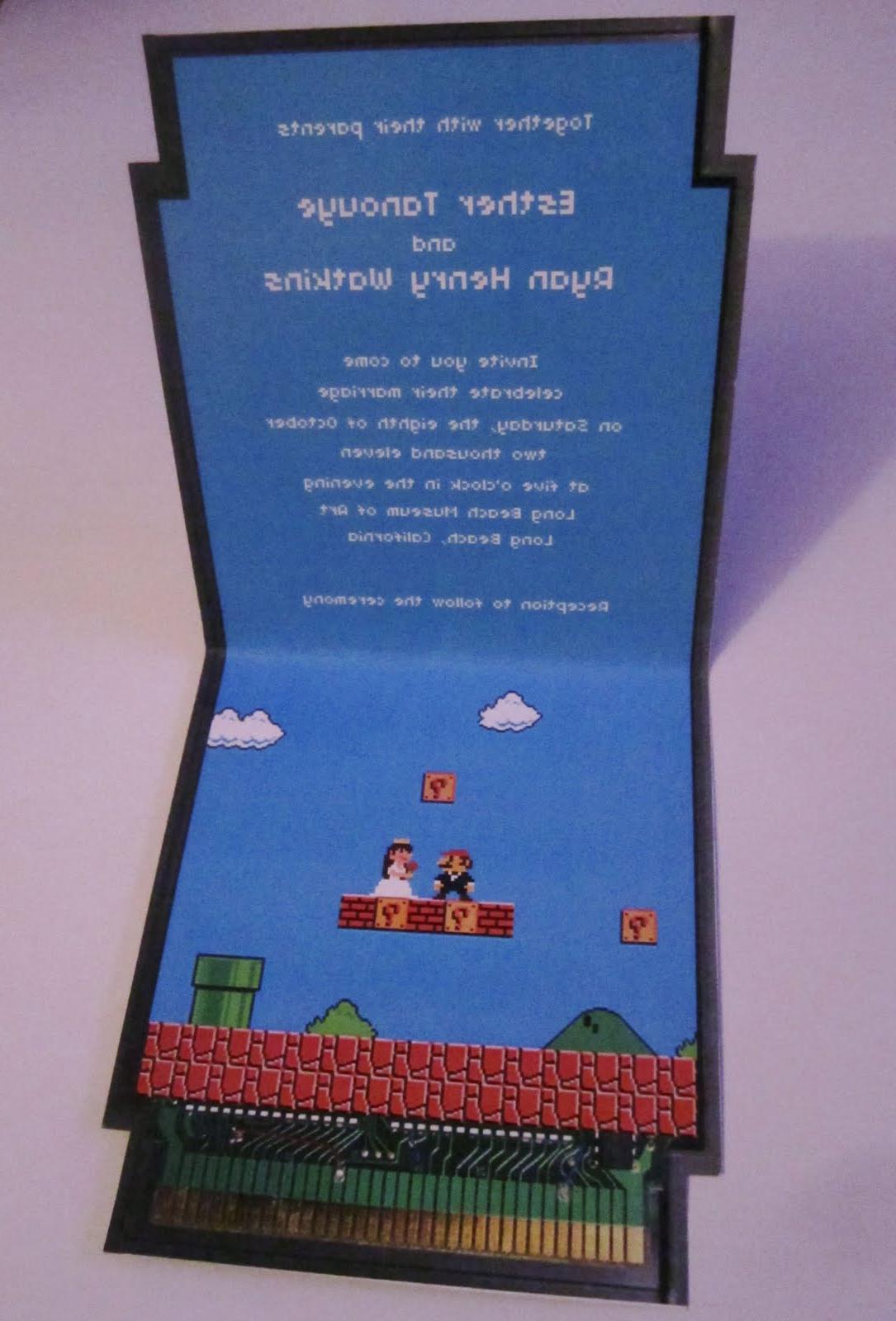 Super Wedding Invitation Bros.