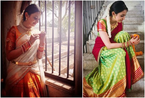 Rakul-Preeth-In-Half-Sarees-Bhargavi- Kunam-Mystylespots-2017