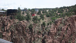 Looking to the aerial tramway