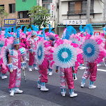 asakusa samba parade in Asakusa, Japan 