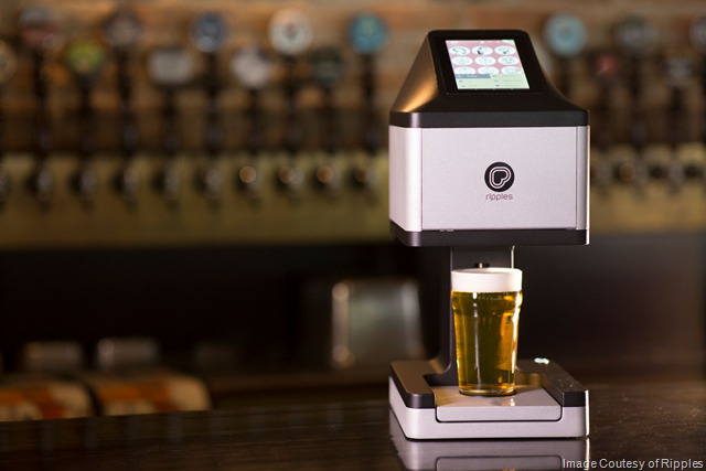 Ripples Introduces Personalized Beer Foam