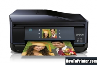 Resetting Epson XP-810 printer Waste Ink Pads Counter