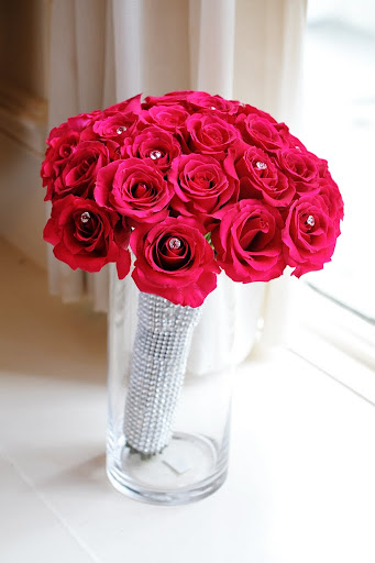 pink rose bouquet