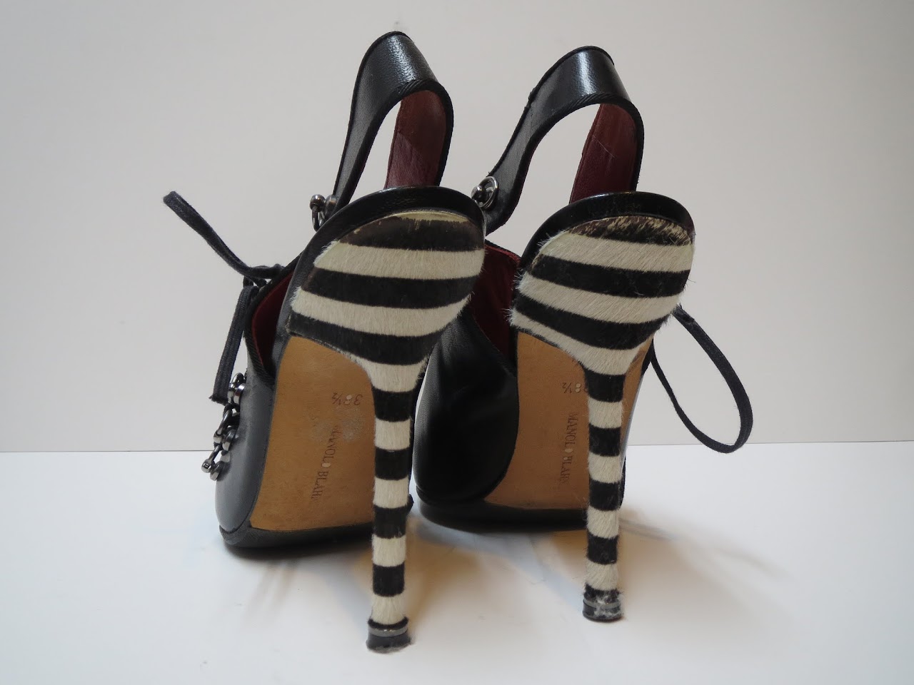 Manolo Blahnik Bondage Stilettos