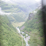 Uitzicht vanuit de Flåmsbana.