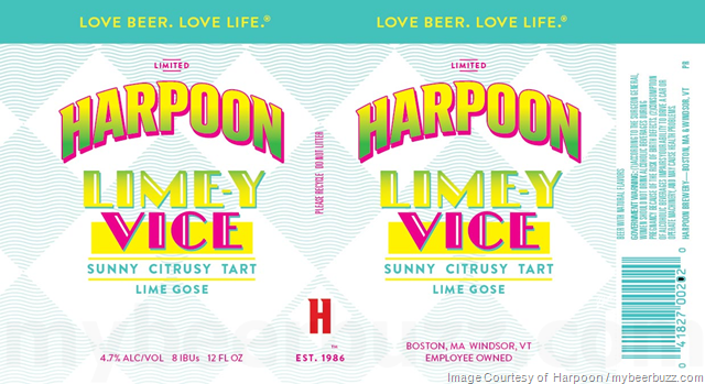 Harpoon Adding Lime-Y-Vice Cans & Bottles