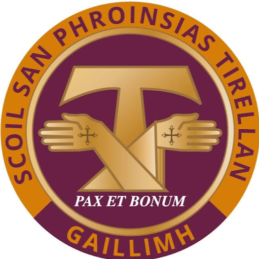 Scoil San Phroinsias (Tirellan Heights National School) logo