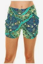 <br />G2 Chic Women's Pocketed Harem Style Slouch Shorts