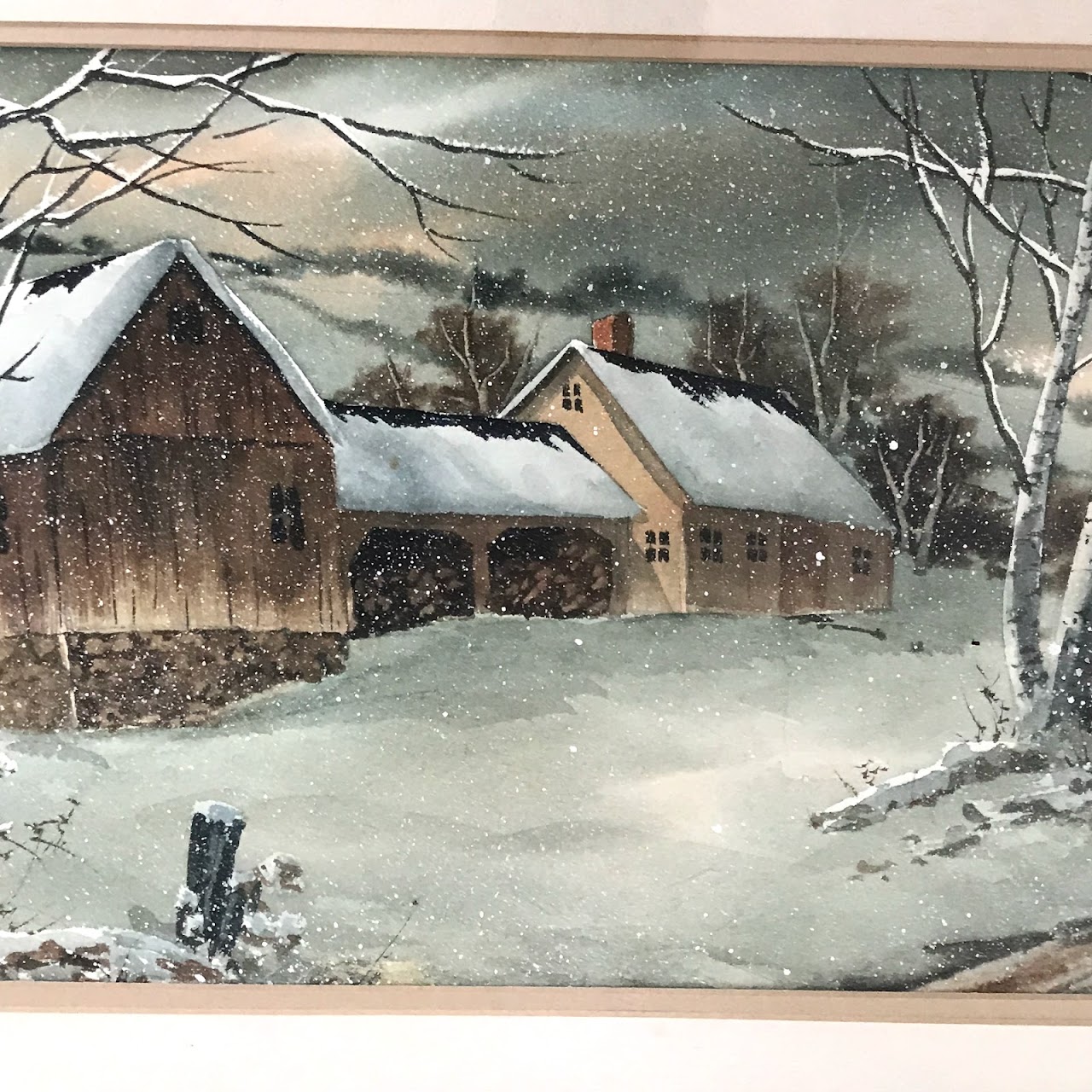 Ethel Carpenter Signed Watercolor Painting #2