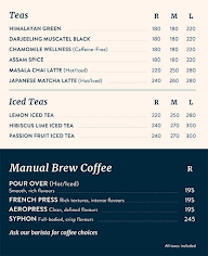 Third Wave Coffee menu 6