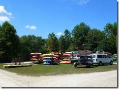 Canoe Livery in the State Park