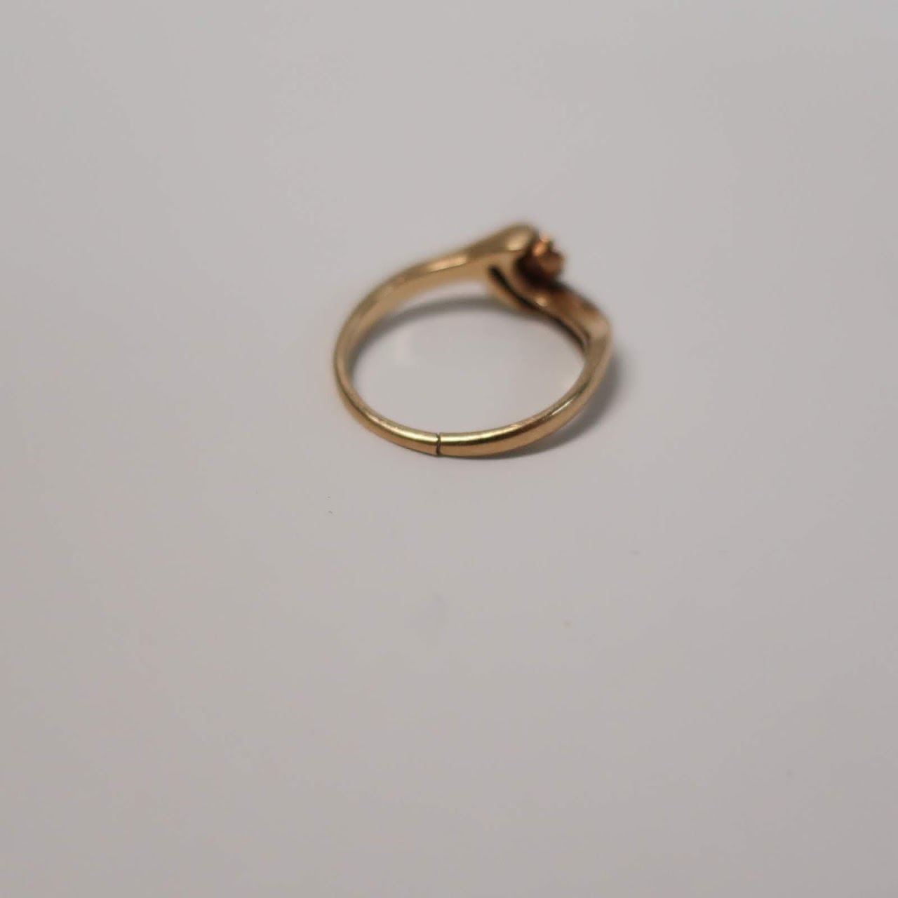 14K Gold and Diamond Ring Setting