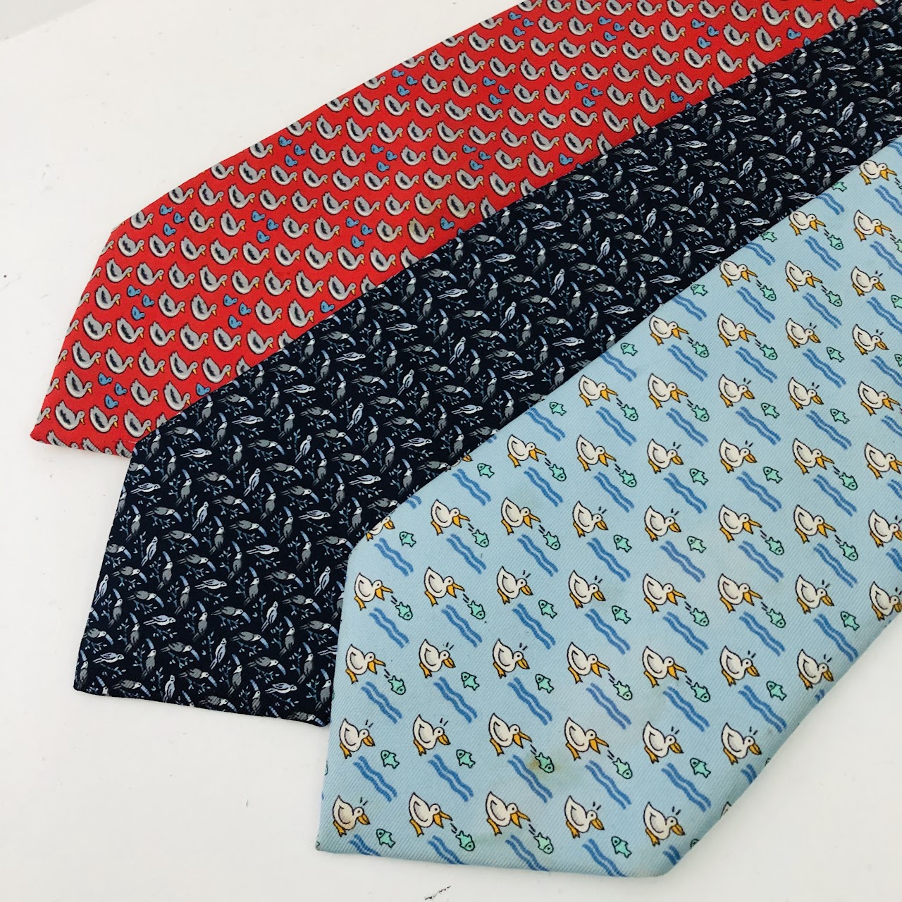 Hermès Avian Tie Trio