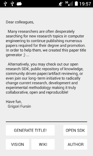 Paper title generator