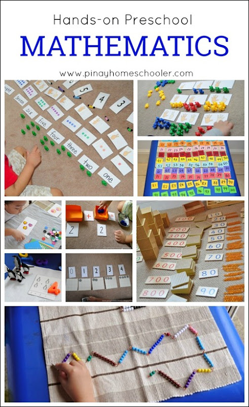 Collection of Hands-on Preschool Math