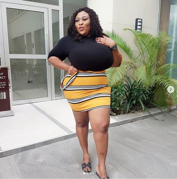 Na wa o! Woman with big chest just dey cause kasala fo Instagram ...