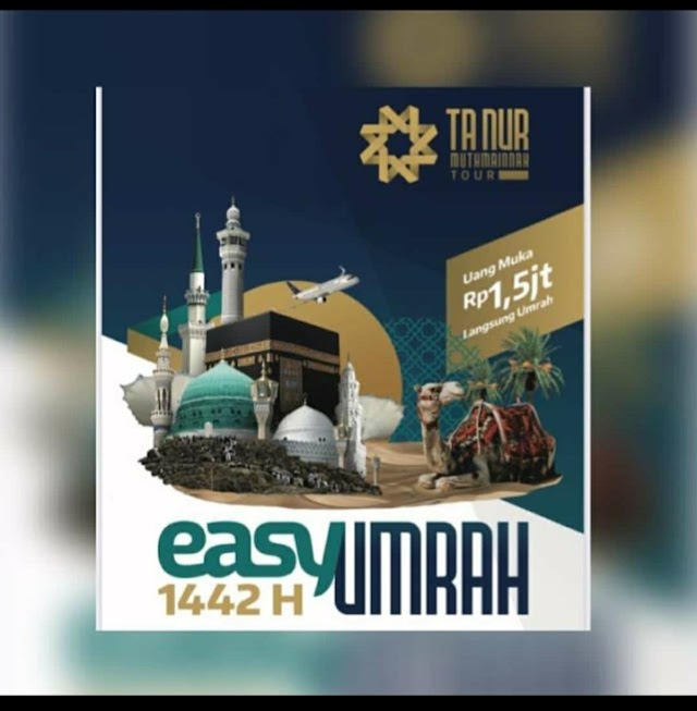 Umroh Gratis Pulang Bayar hanya di Easyumrah