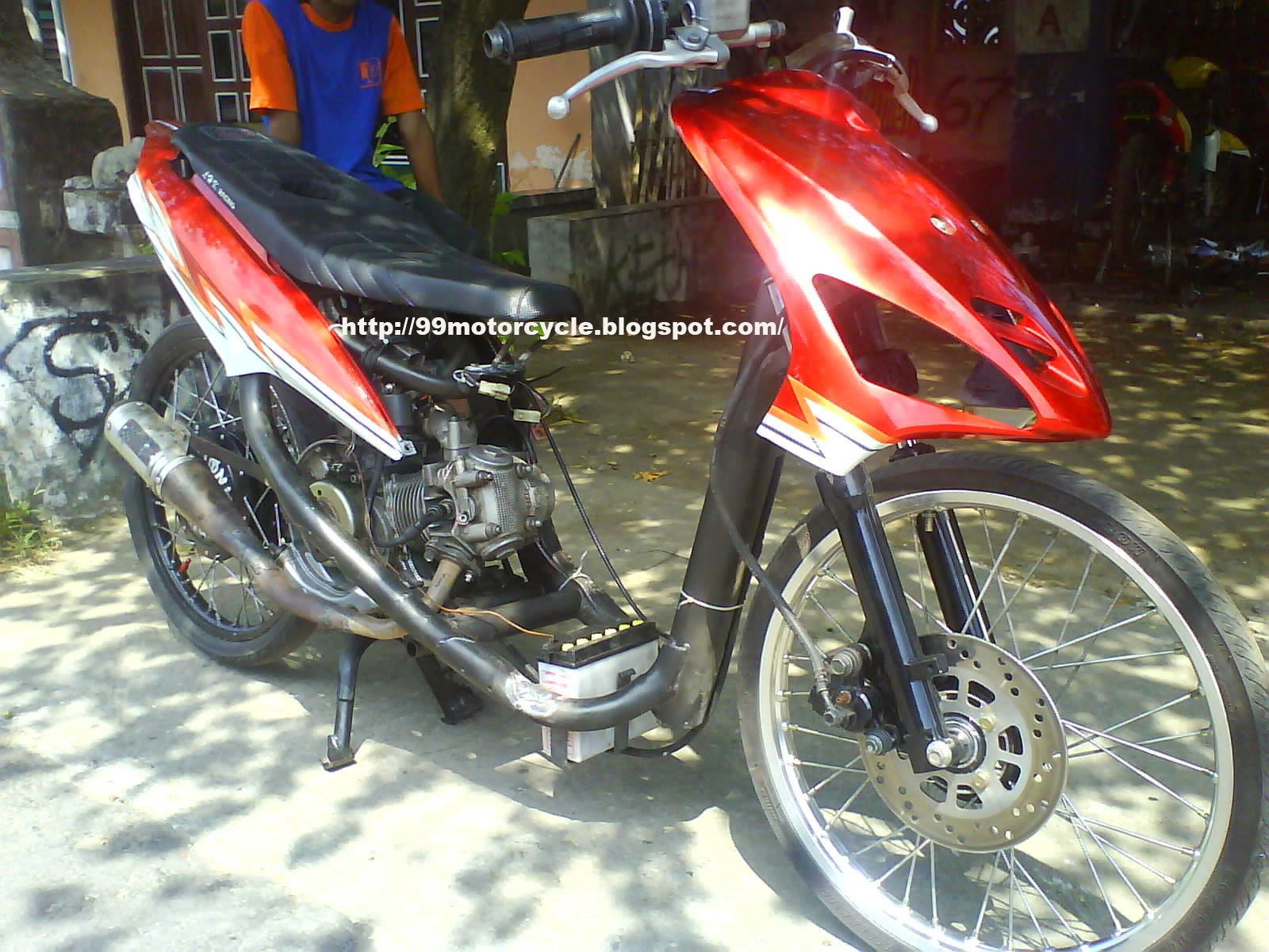 Mio Sporty Modifikasi Drag