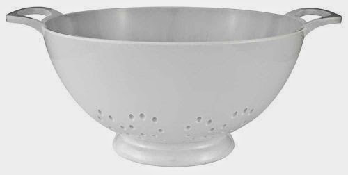  Zak Designs 3-Quart Large Colander, White