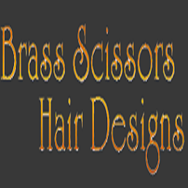 Brass Scissors Hair Designs