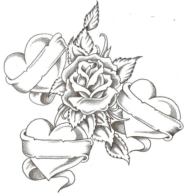 best hd rose coloring pages image  craetive kids colouring