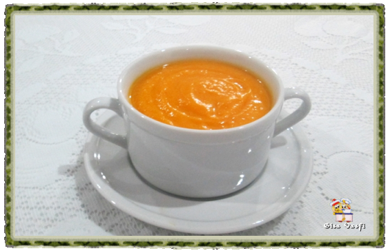 Sopa creme de cenouras 2