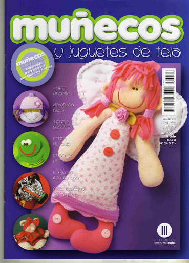 muñecos y juguetes de tela N24 00