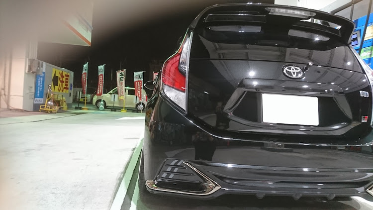 アクアのSPASHAN・ホイール交換・洗車に関するカスタム事例の投稿画像4枚目