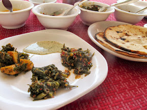 Lunch with the  local cuisine in Pattika