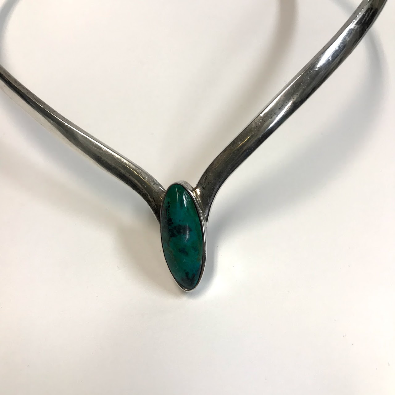 Sterling Silver and Turquoise Necklace