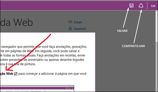 Microsoft Edge - Como escrever em páginas da web (editar e capturar telas) - Visual Dicas