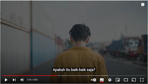 Cara Mematikan Terjemahan di Youtube 5