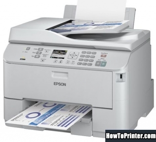 Reset Epson WPM-4521 printer with Epson reset program