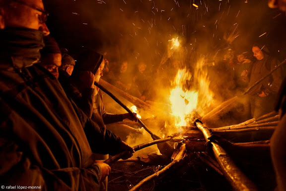 Festa de les Falles a Durro. Vall de Boí, Alta Ribagorça, Lleida