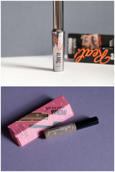 Benefit: тушь для ресниц They're Real и гель для бровей Gimme Brow Light/Medium